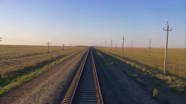 Рельсы-шпалы-степь смотреть онлайн