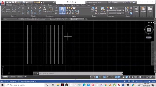 How to draw Parabolic Curves part 1 using Auto Cad смотреть онлайн