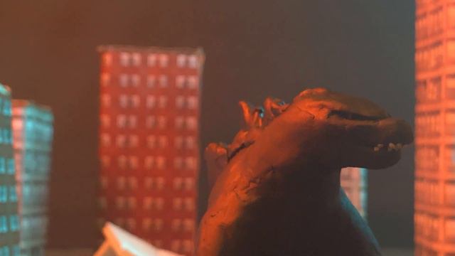 Godzilla vs Kong claymation (part 1) смотреть онлайн