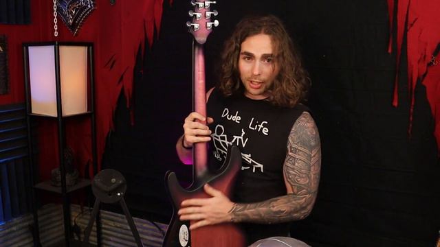 Schecter Guitar Research C-1 Platinum Electric 6-String Guitar Satin Purple Burst Unboxing Video смотреть онлайн