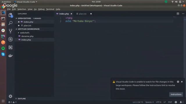 Web Chefs - Ders 20 - PHP'ye Giriş смотреть онлайн