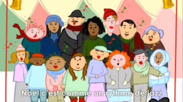 Noël, c'est comme un rythme de jazz (sous-titré en français)