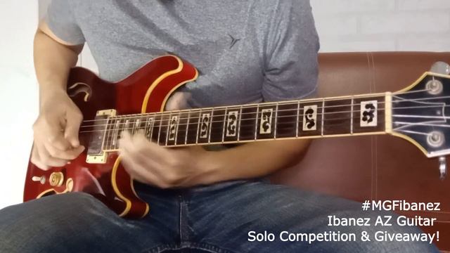 Ibanez AZ Guitar Solo Competition #MGFIbanez - Godeva смотреть онлайн