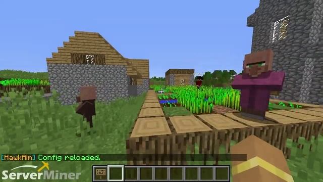 How to create teleport signs in Minecraft with EASYWARP Plugin смотреть онлайн