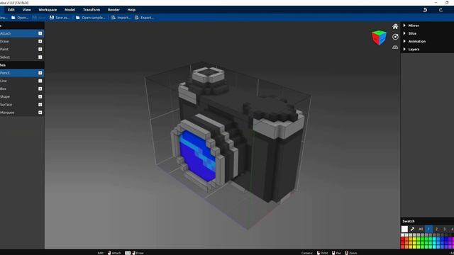 2 easy steps to export a Voxelise FBX and import it into Muvizu смотреть онлайн