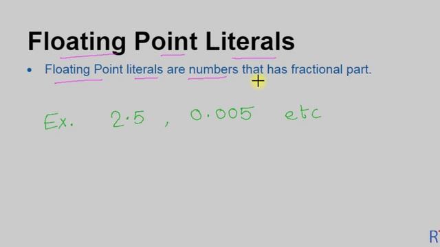 #12 Literals in C++ | Integer Literal | Floating Point Literal | Character Literal | String Literal смотреть онлайн
