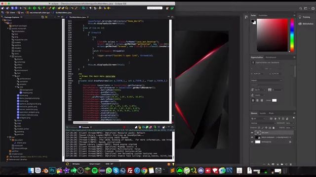 MainMenu + Client-Base | Minecraft OptiFine-HackClient programmieren | Slidex смотреть онлайн