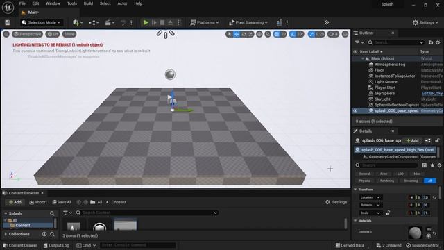 How to Make a Splash with Alembic Files in Unreal Engine 5 смотреть онлайн