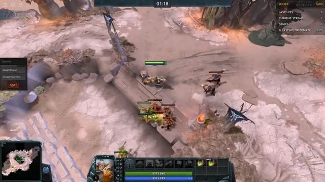 dota2 last hit trainer 2500 points with techies смотреть онлайн