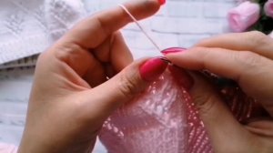 /Подробный МК/Шапочка"НЕЖНОСТЬ"/Детская, Летняя, Ажурная /