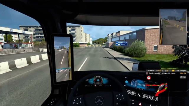 Mercedes Benz New Actros 2019 ETS 1.44 смотреть онлайн