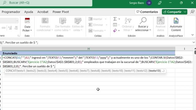EJERCICIOS de EXCEL AVANZADO para PRÁCTICA - Parte 5 смотреть онлайн