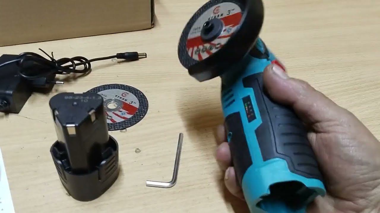 Новая мини болгарка бесщеточная 12 В, 19500 об. в мин. смотреть онлайн