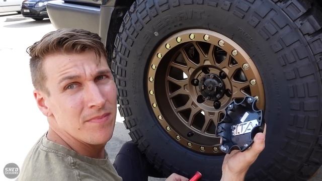 Watch us test if 35's & ATI beadlocks really fit on a stock lift! смотреть онлайн