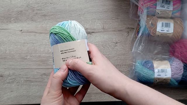 Покупки пряжи / Много хлопка для вязания
