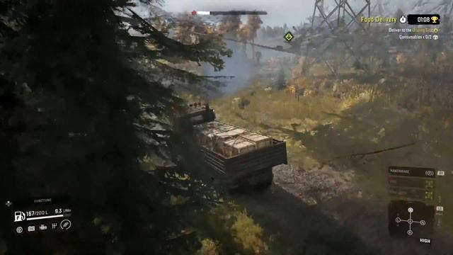 SnowRunner Food Delivery Farming - ANK Mk38 смотреть онлайн