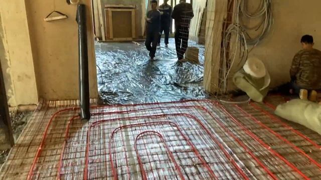 Стяжка тёплого пола уложенного на керамзит 1 смотреть онлайн