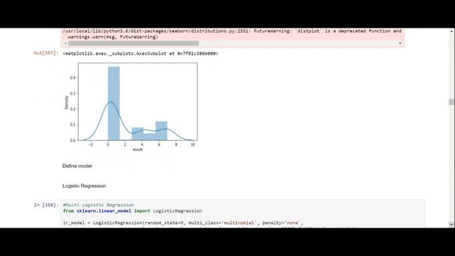 Comparison of multinomial Logistic Regression between sklearn and statsmodels смотреть онлайн