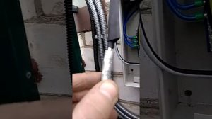 Электроотопление частного дома. Опрессовка штыревых наконечников сип 4х16.