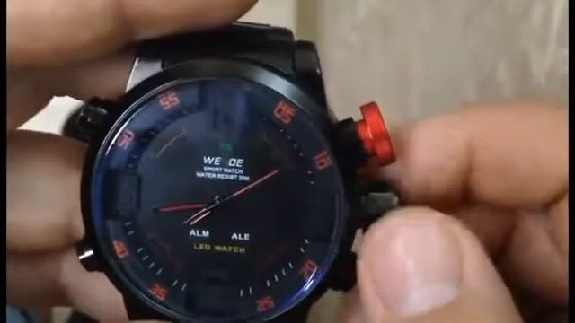 Часы WEIDE sport watch смотреть онлайн