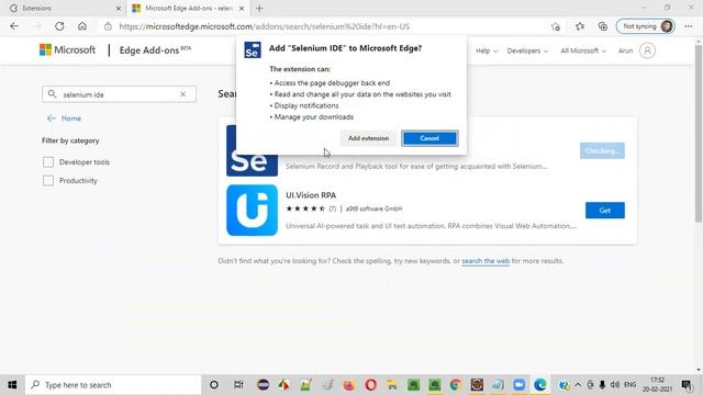 New Selenium IDE Installation in Edge Browser (Part 119) смотреть онлайн