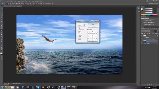 Photoshop CS6: Speed Art:- Sea Jumper смотреть онлайн