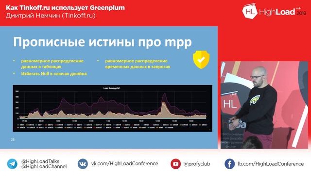 Как Tinkoff.ru использует Greenplum / Дмитрий Немчин (Tinkoff.ru) смотреть онлайн