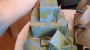 КВ-44. Создание из картона. Часть 1.