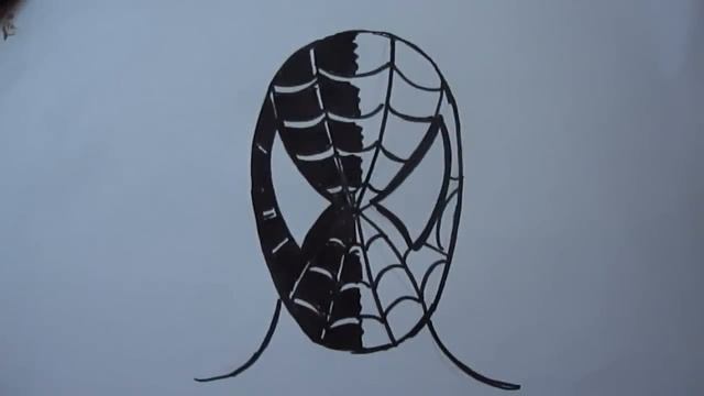 How To Draw Spiderman Venom (Ehedov Elnur)Челове́к-пау́к