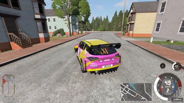 Epic Rally Chase - Runaway from Angry AI | BeamNG.Drive Bro смотреть онлайн