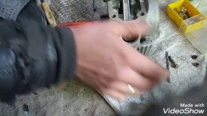 Замена клапанов мопед Delta 75