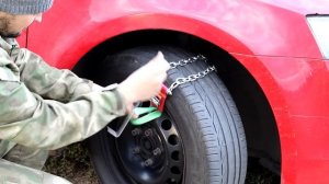 Как надеть браслеты противоскольжения. Инструкция