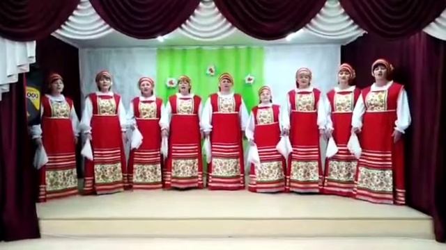 "Народный коллектив" фольклорный ансамбль "Задоринка" СДК с Толстовка. "Ой, на горке калина" смотреть онлайн