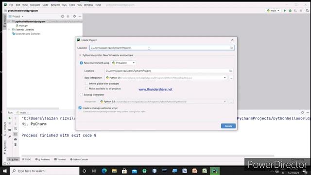 First program in python Hello world in python #python #pythonhelloworld смотреть онлайн