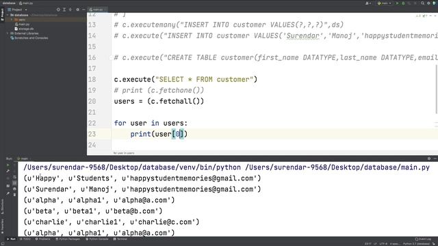 Fetching All Records from an SQLite Table: Step-by-Step Tutorial | python in Tamil смотреть онлайн