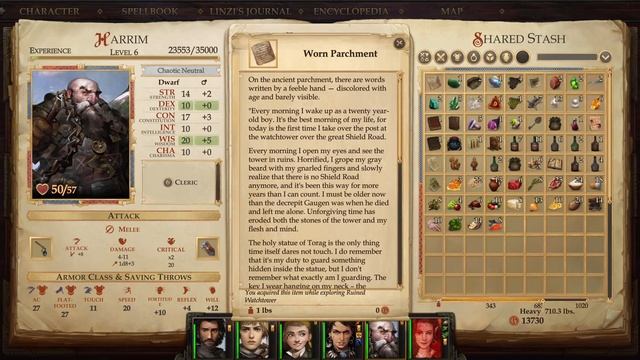 Pathfinder: Kingmaker | Ep.14 | "Ruined Watchtower" | Neutral Good Archer смотреть онлайн
