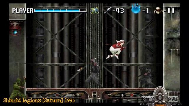 Shinobi Legions Longplay [Saturn] 1995 - One Credit Clear.