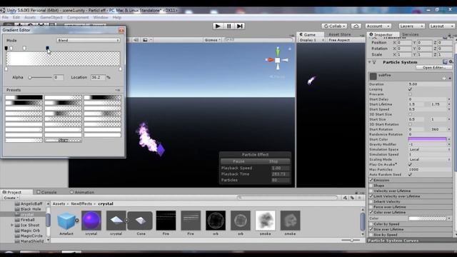 Game effect tutorial - Создание вращающихся орбов без использования анимации | Unity 3d смотреть онлайн