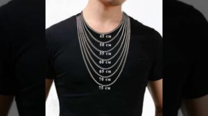 Как выбрать цепь для мужчины.