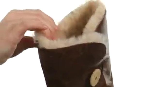 Угги женские UGG BAILEY BUTTON KRINKLE смотреть онлайн