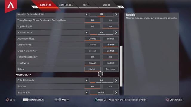 How To Change Reticle Color In Apex Legends смотреть онлайн