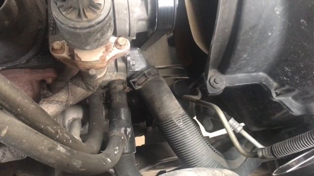 If your temperature gauge is below 195 degrees it is more than likely a faulty thermostat. смотреть онлайн