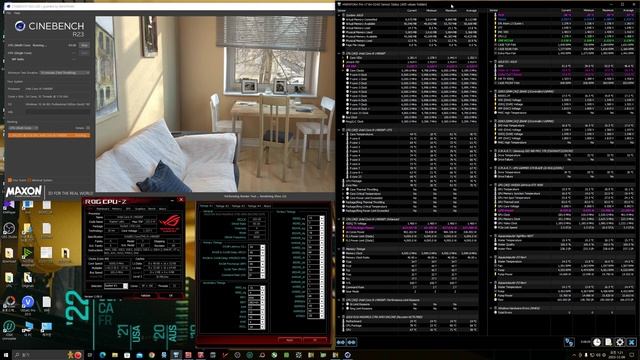 14900KF CINEBENCH R23 10Minute TEST P60 E48 U53 смотреть онлайн