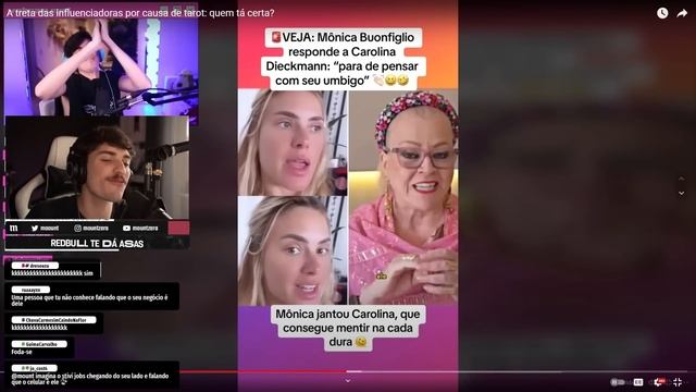 A TRETA DAS INFLUENCIADORAS POR CAUSA DE TAROT: QUEM TÁ CERTA? | mount reage смотреть онлайн