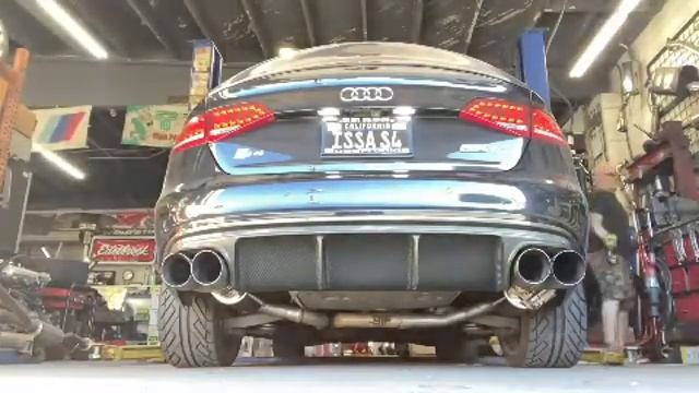 Audi S4 Valved Up w/ ValvedExhausts Valve Mufflers! смотреть онлайн