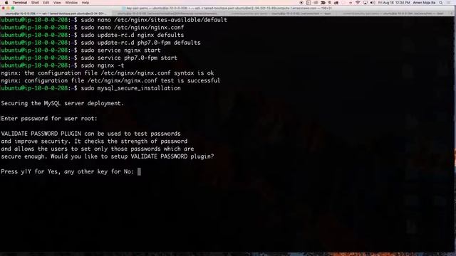 installing and configuring wordpress on aws running a lemp stack смотреть онлайн