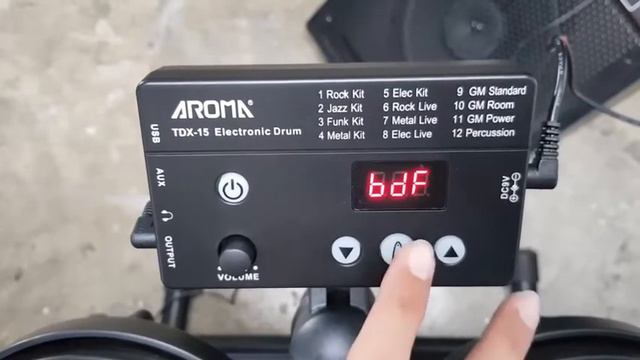 วิธีการตั้งค่ากระเดื่องกลองไฟฟ้า Aroma TDX-15 แบบง่ายๆ смотреть онлайн