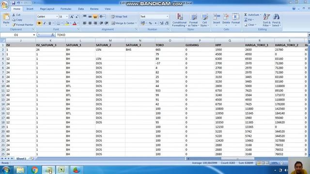 28. IMPORT DATA BARANG DARI FILE EXCEL смотреть онлайн