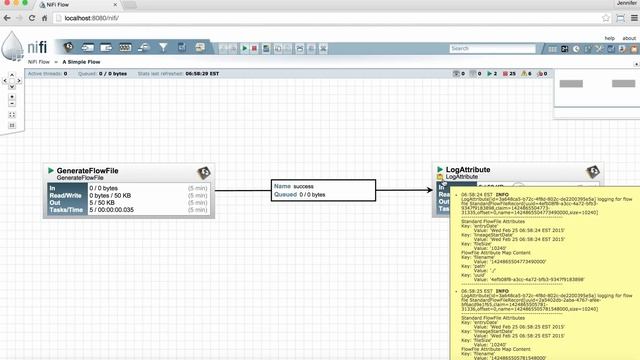 NiFi: How to Build a Simple Flow - Part 2 смотреть онлайн