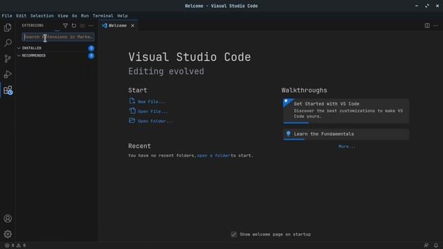 Setting up Python workspace in Visual Studio Code(for Linux) смотреть онлайн